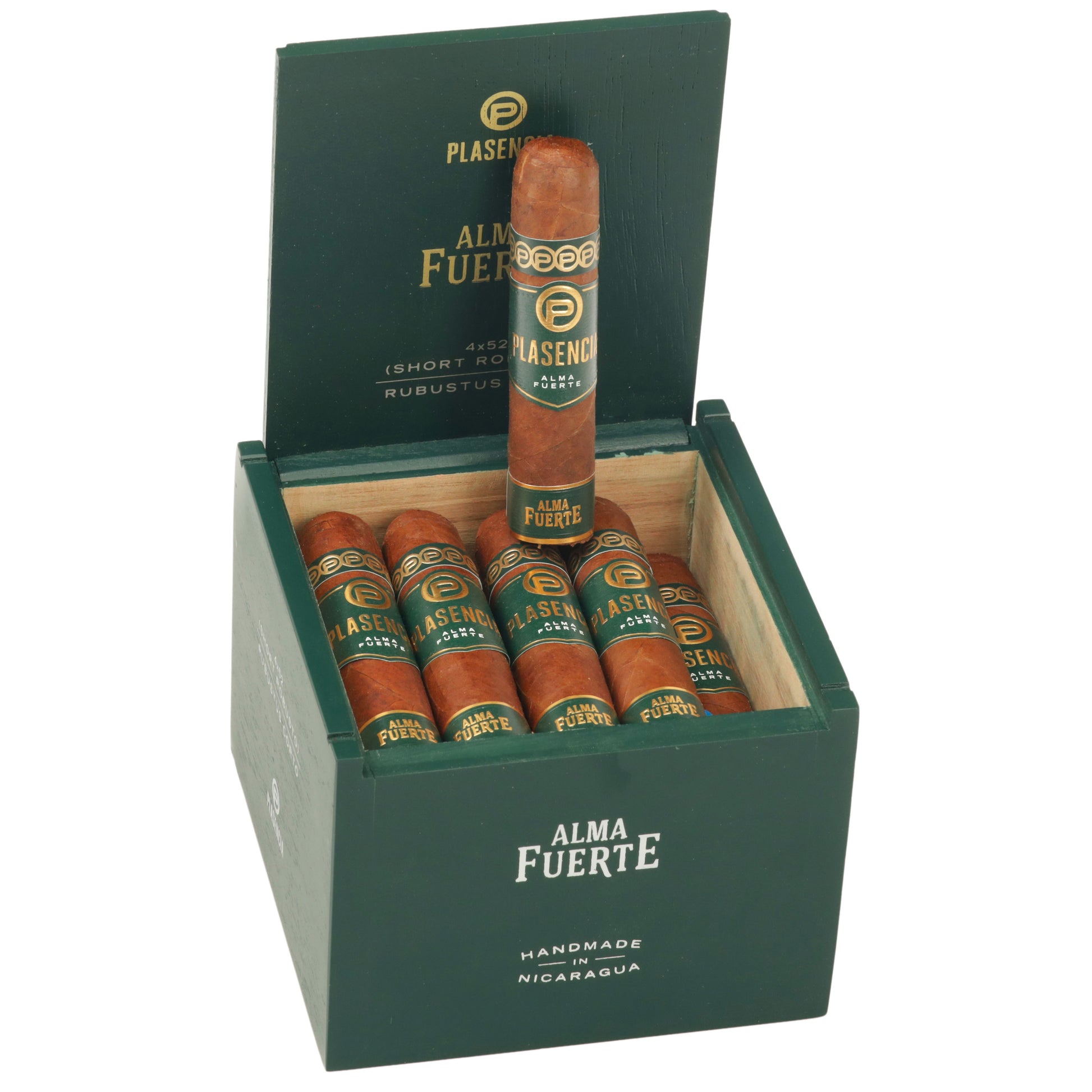 Plasencia Alma Fuerte Colorado Short Robusto 4x52