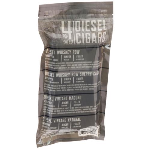 Diesel 90+ Rated Fresh Pack 4-Cigar Sampler Box