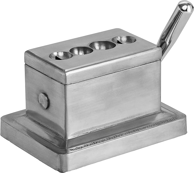 Four-size tabletop cigar cutter