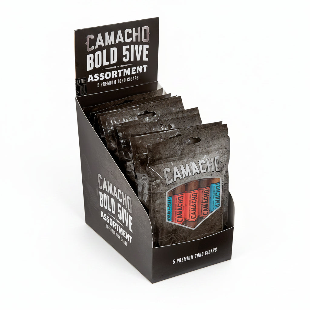 Camacho Bold 5 Pack Toro – Display of 10