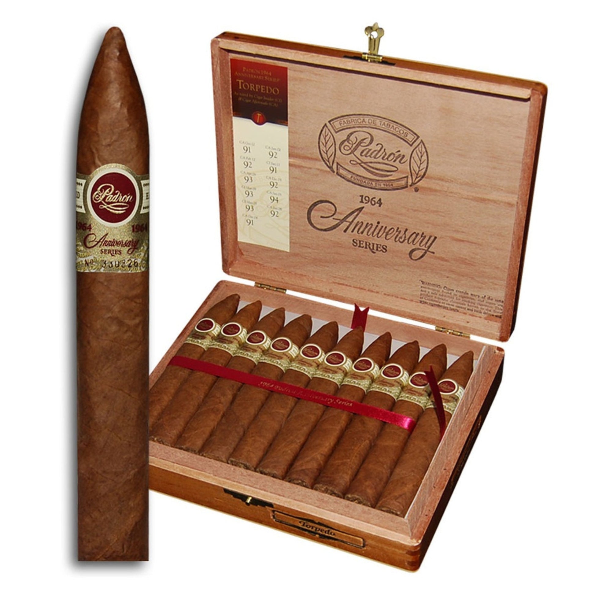 Padron 1964 Anniversary Torpedo Natural