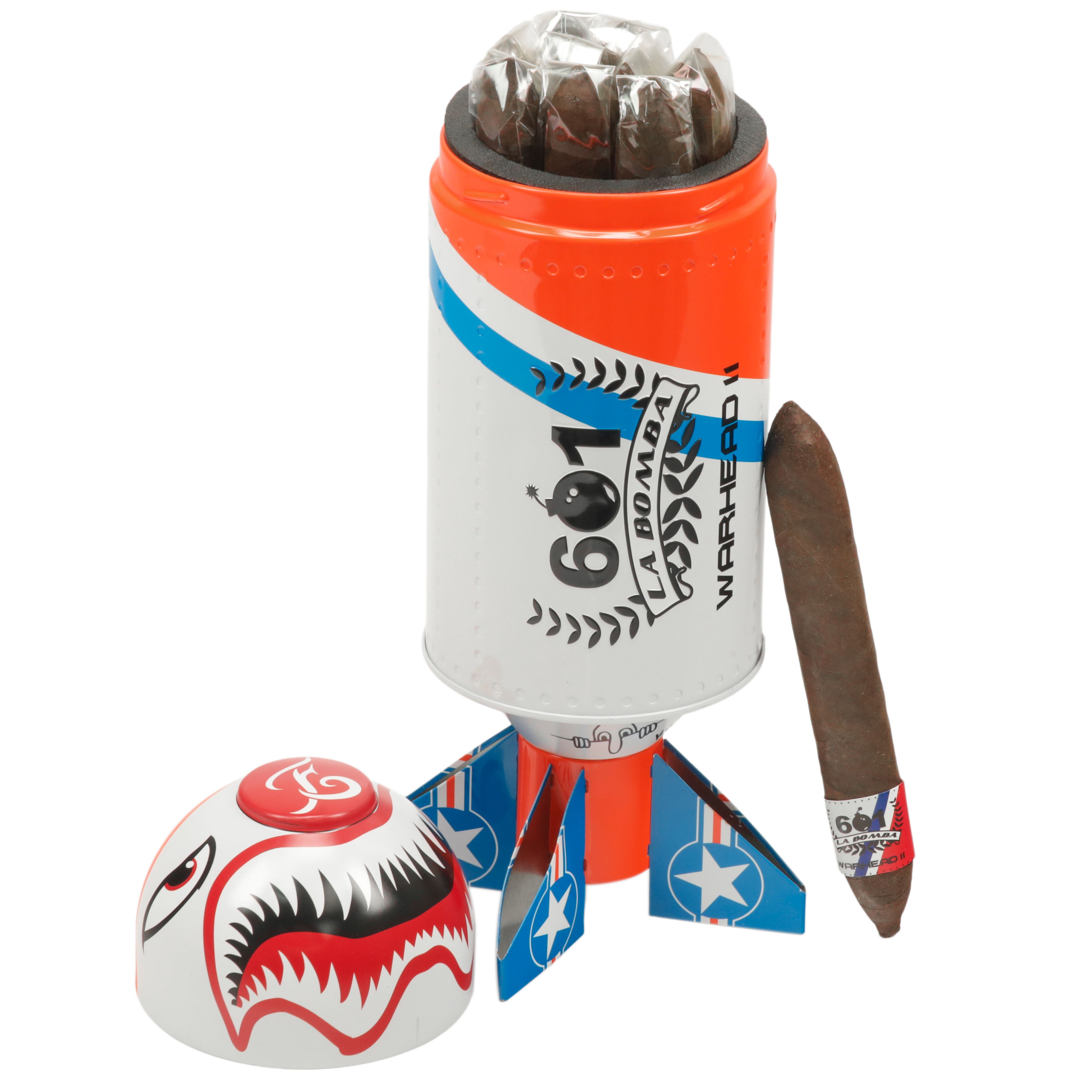 601 La Bomba Warhead II 6 3/4 x 55 – Cigars Island by Entre Humos LLC