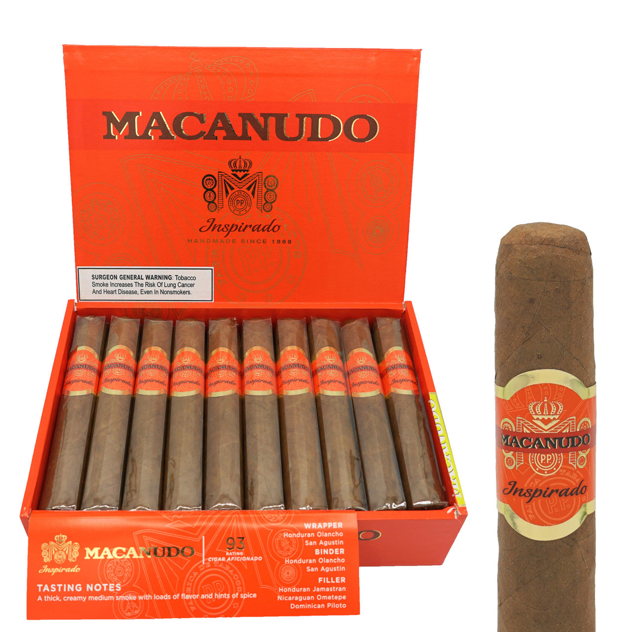 Macanudo Inspirado Orange Robusto