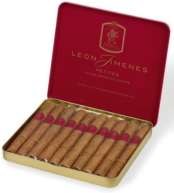 León Jimenes Connecticut Tins