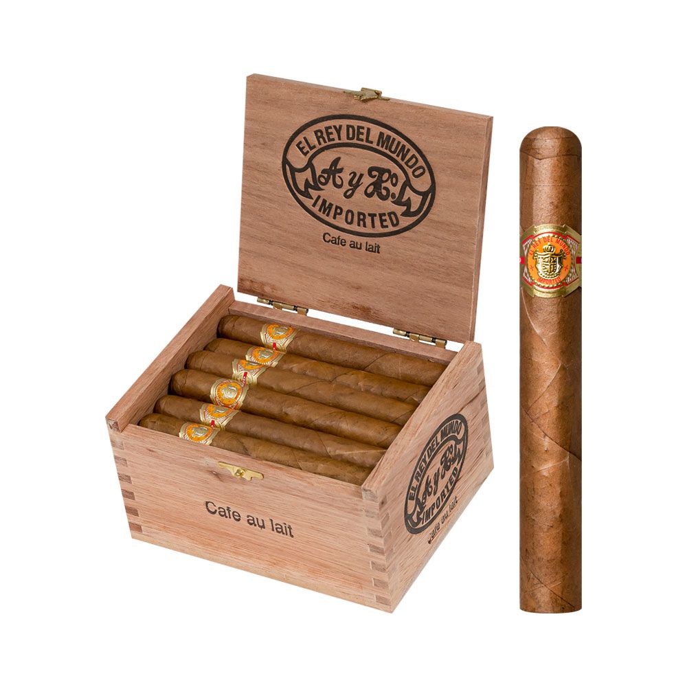 El Rey del Mundo Cafe Au Lait Petit Panetela